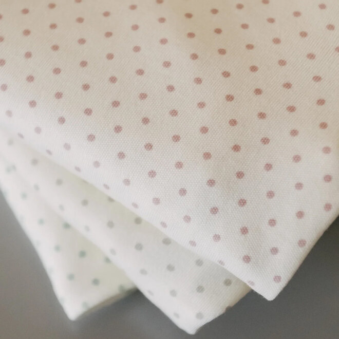Kimono Romper Pin Dot Peony