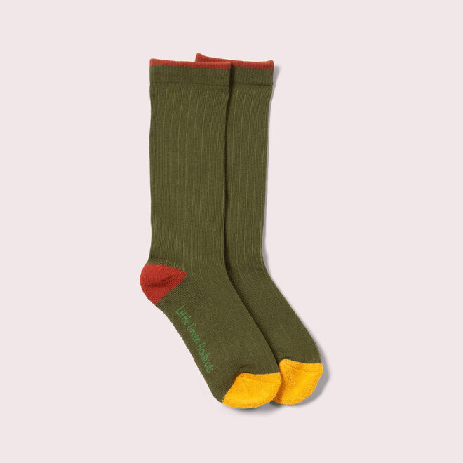 Ankle Socks Golden Leaves Multi Set of 5