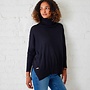 Catalina Turtleneck Sweater True Black