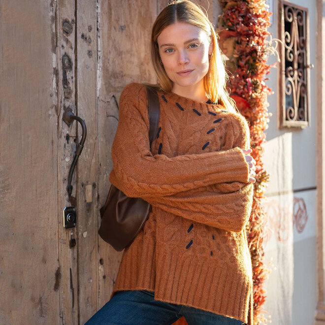 Sweater Ribbons & Romance Rust OS
