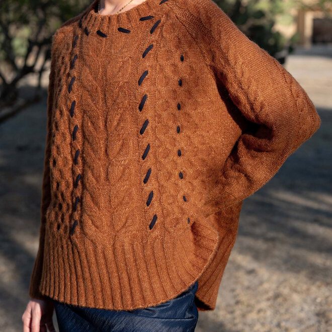 Sweater Ribbons & Romance Rust OS