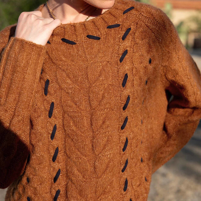 Sweater Ribbons & Romance Rust OS