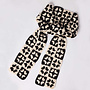 Crochet Scarf La Paz Black/White