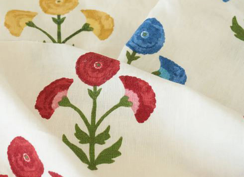 Schumacher Saranda Flower Fabric