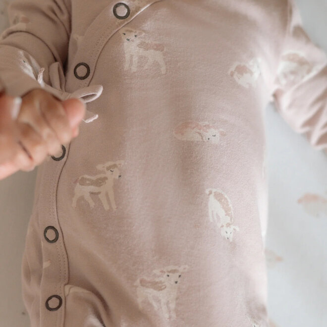 The Littles Kimono Romper Dear Lamb