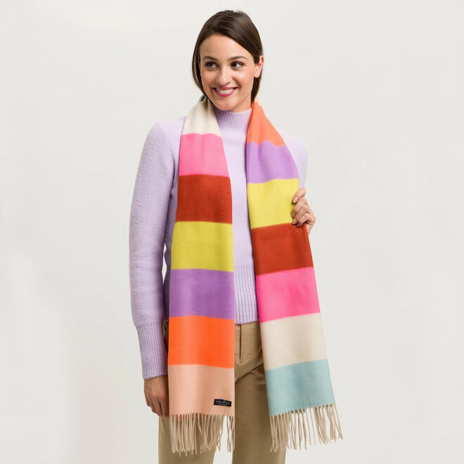 Scarf Stripes Multi Color