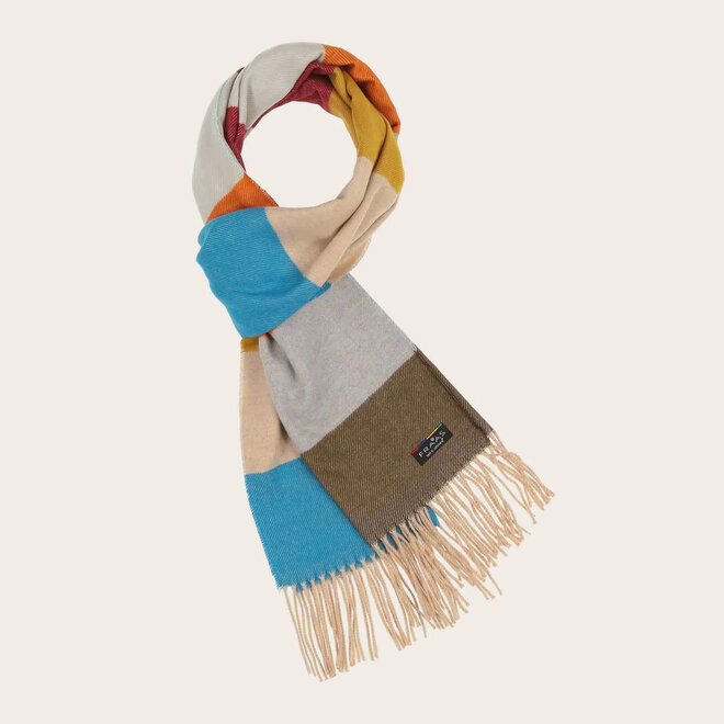 Scarf Multi Stripes Green