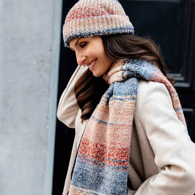 Scarf Loevenich knitting Pattern Rosewood