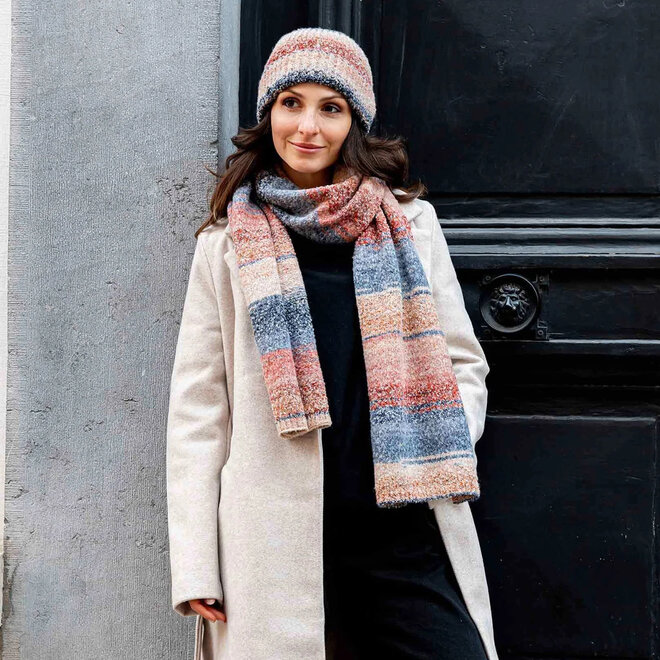 Scarf Loevenich knitting Pattern Rosewood