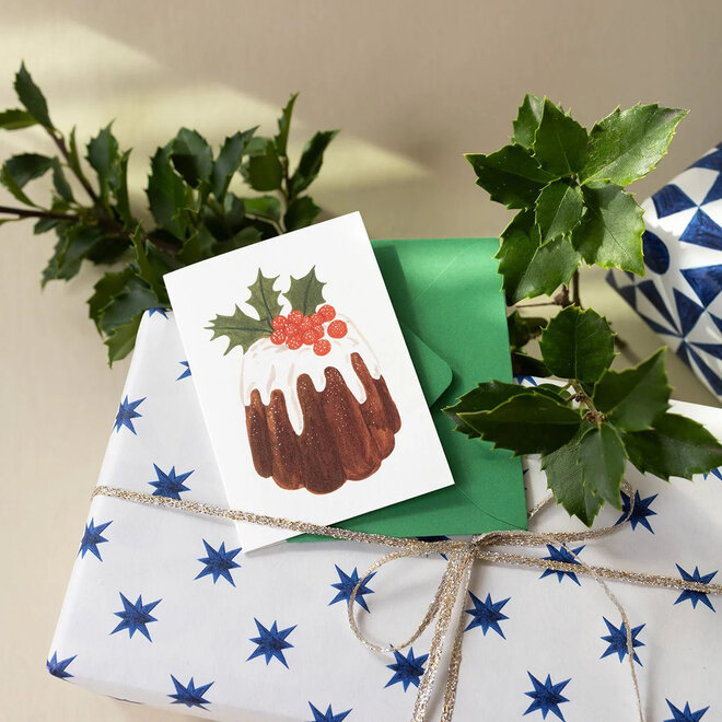 Mini Card Christmas Cake