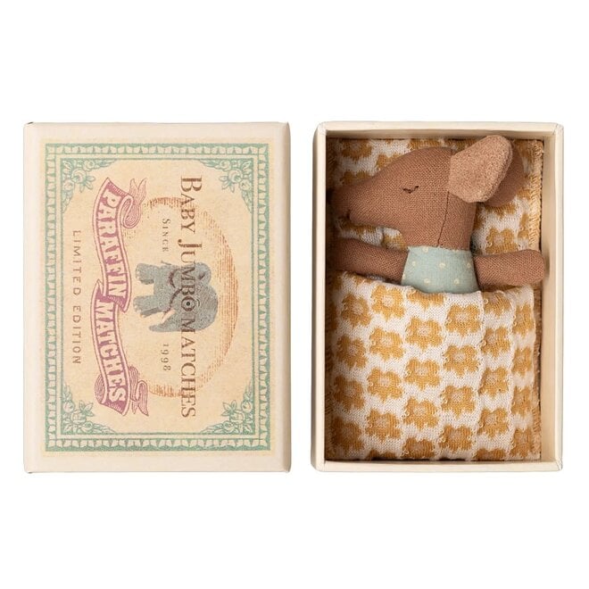 Baby Mouse Sleepy Wakey in Matchbox Blue