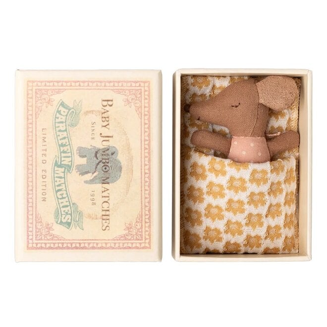 Baby Mouse Sleepy Wakey in Matchbox Rose