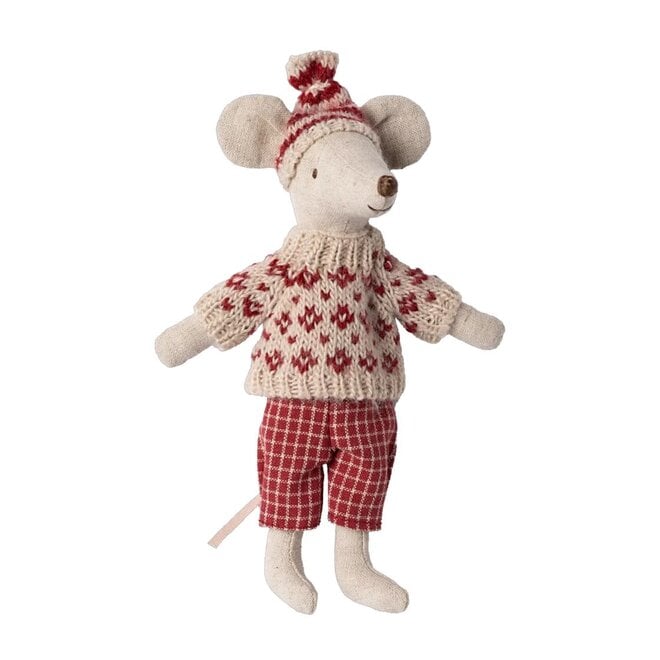 Mouse Mum Red Winter Ski Set