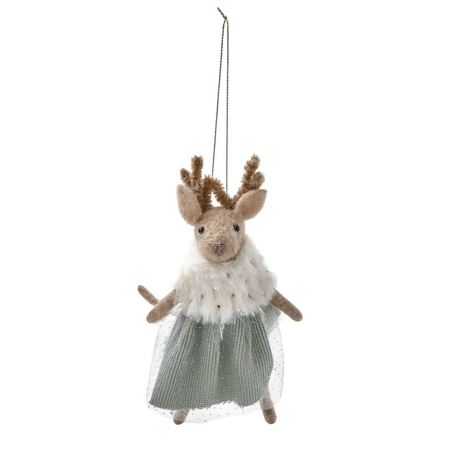 Ornament Glam Animal Reindeer