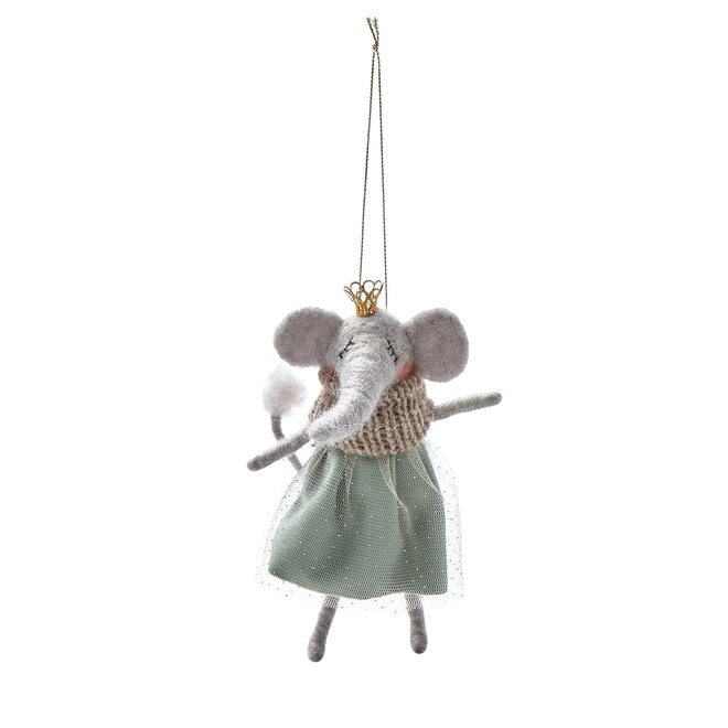 Ornament Glam Animal Elephant