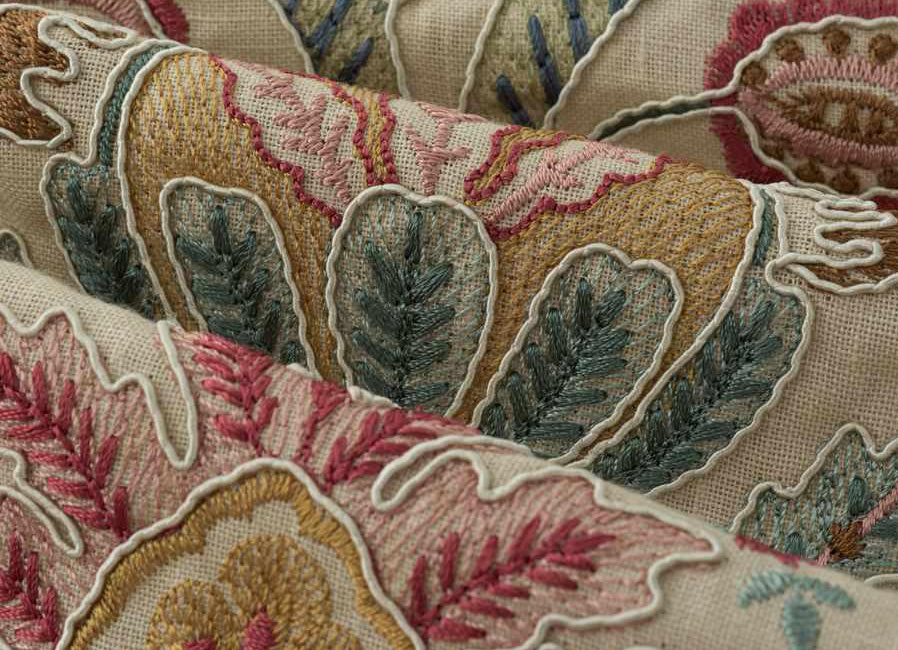 Stroheim Fabric Archdale Antique Rose