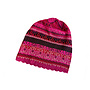Hat Alpaca Blend Geometric Pink