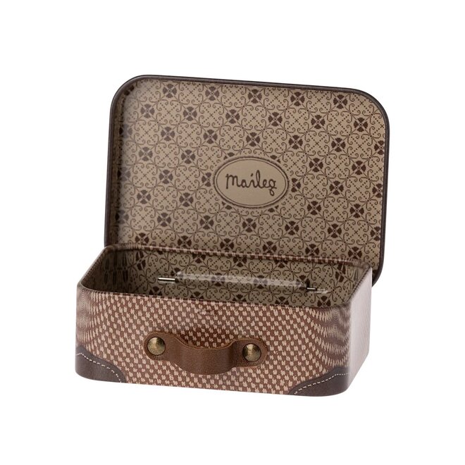 Travel Micro Suitcase Brown
