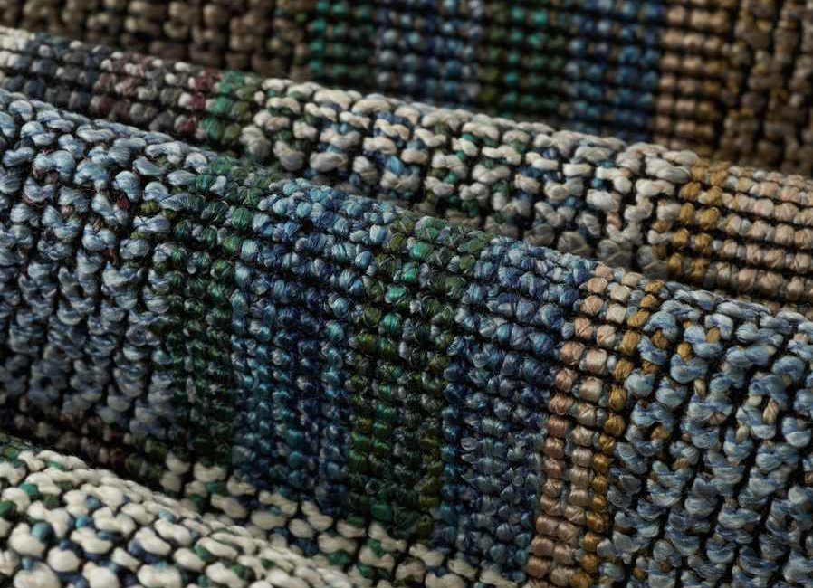 S Harris Fabric Dail Peacock