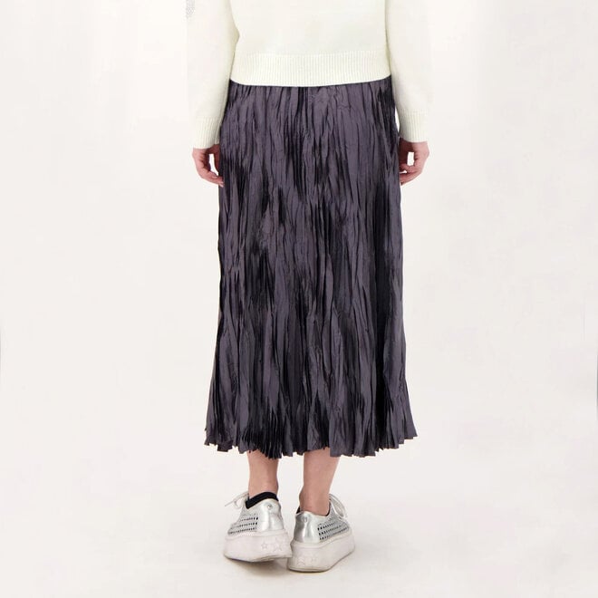 Skirt Crinkle Charcoal
