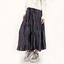 Skirt Crinkle Charcoal