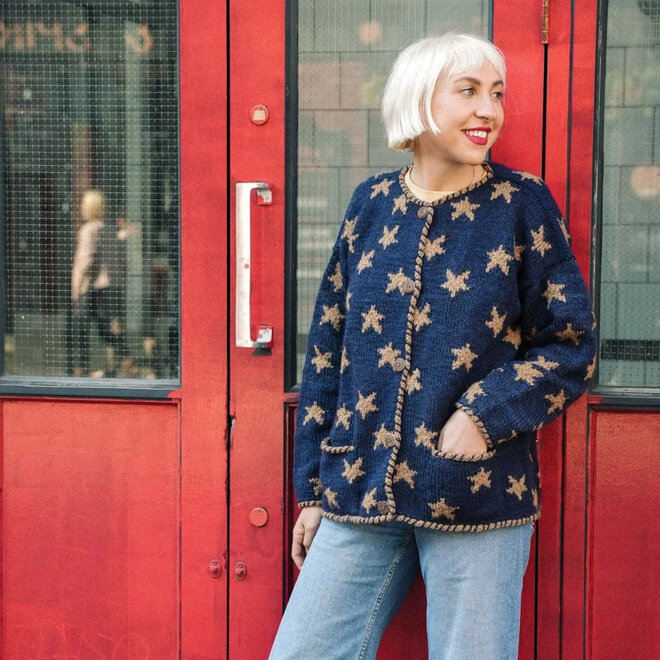 Cardigan Star Denim