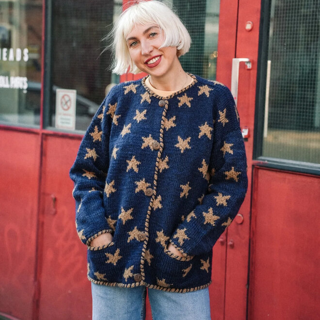 Cardigan Star Denim