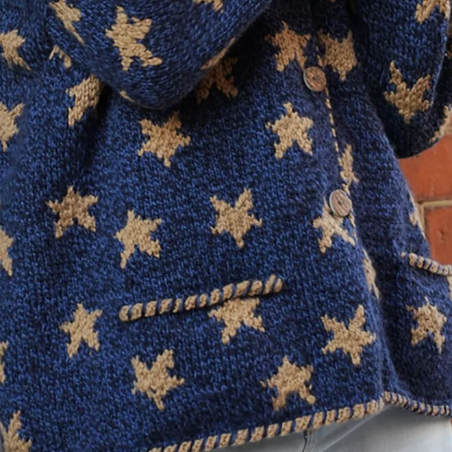 Cardigan Star Denim