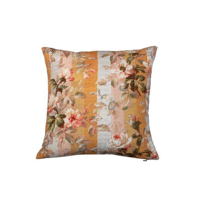 Pillow Rainbow Rose Dusk Stripe 15 x 15in