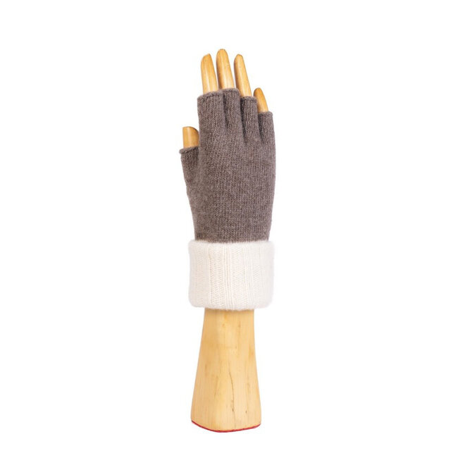 Gloves Fingerless Long Cuff Bicolor Vison