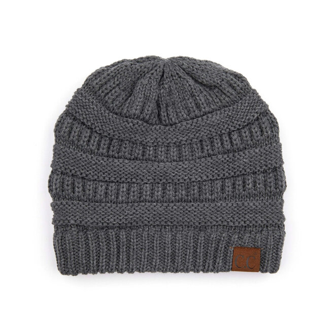 Beanie Kids Dark Grey 1T to 4T