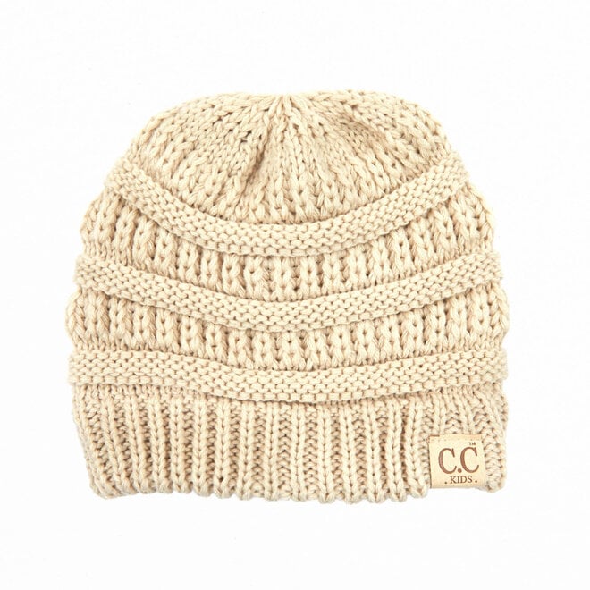 Beanie Kids Beige1T to 4T