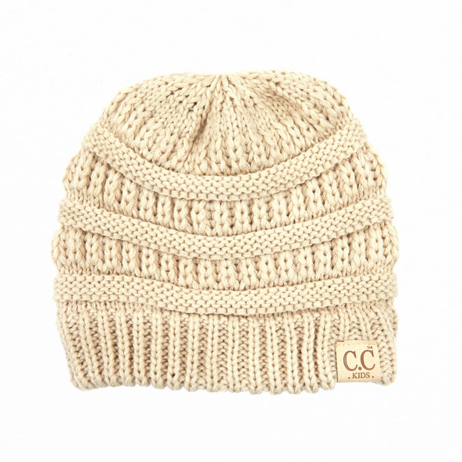 Beanie Kids Beige1T to 4T
