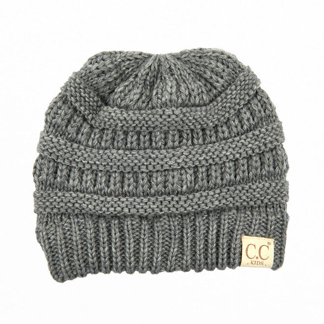 Beanie Kids Light Grey 1T to 4T