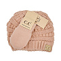Baby Ribbed Beanie & Mitten Glove Indi Pink 0-9M