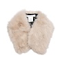 Collar Cozy Cabin Faux Fur Oatmeal/Black