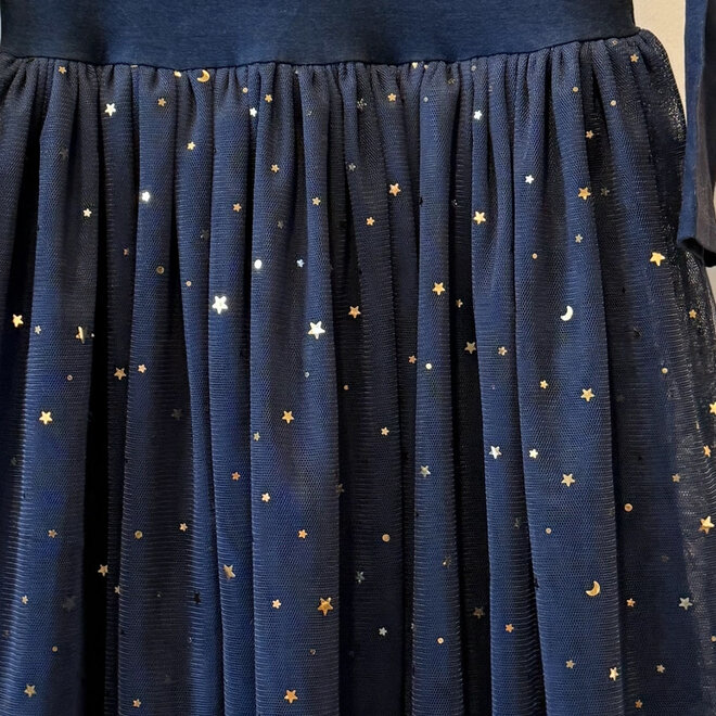 Party Dress Tulle Holiday Navy