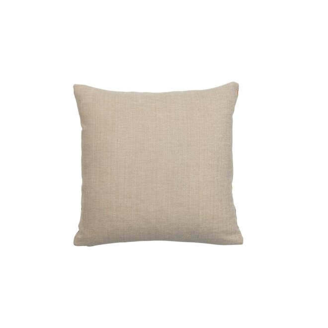 Pillow Yamuna Orange/Grey 14 x 14in