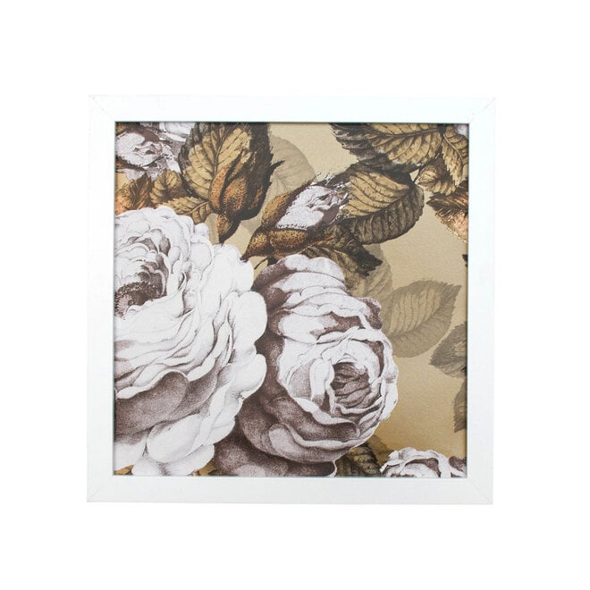 Framed Wallpaper The Rose Copper