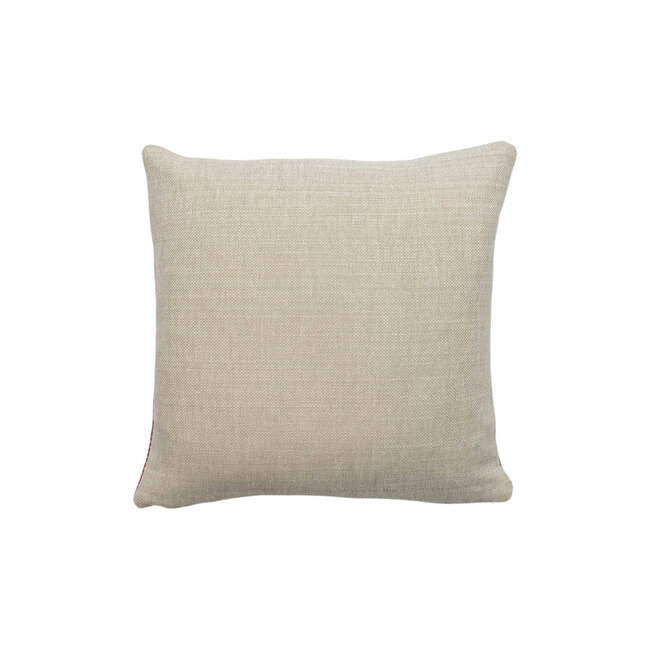 Pillow Striped Pink 12 x 12in