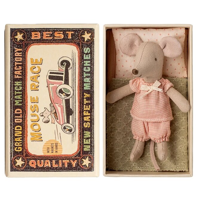 Mouse Little Sister in Matchbox