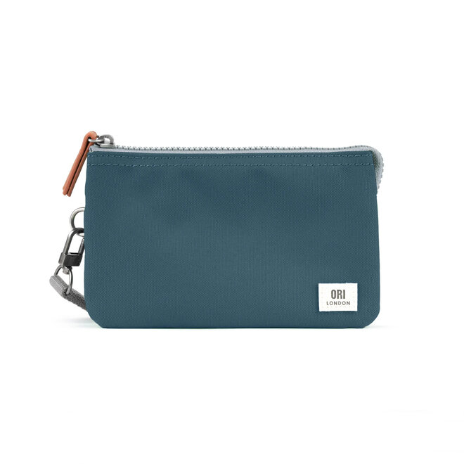 Zip Pouch Carnaby Airforce Medium with Wrist Strap