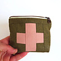 Everyday Wellness Bag First Aid Green/Rose