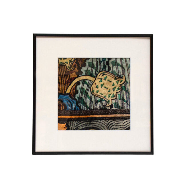 Framed Fabric Vervain 1