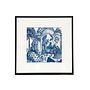 Framed Fabric Zanskar Blue
