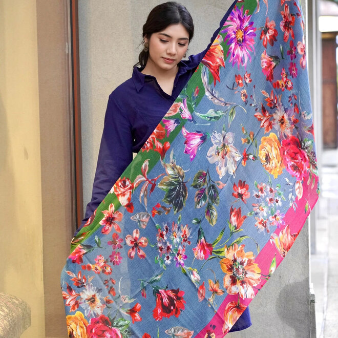 Wool & Silk Scarf Estelle