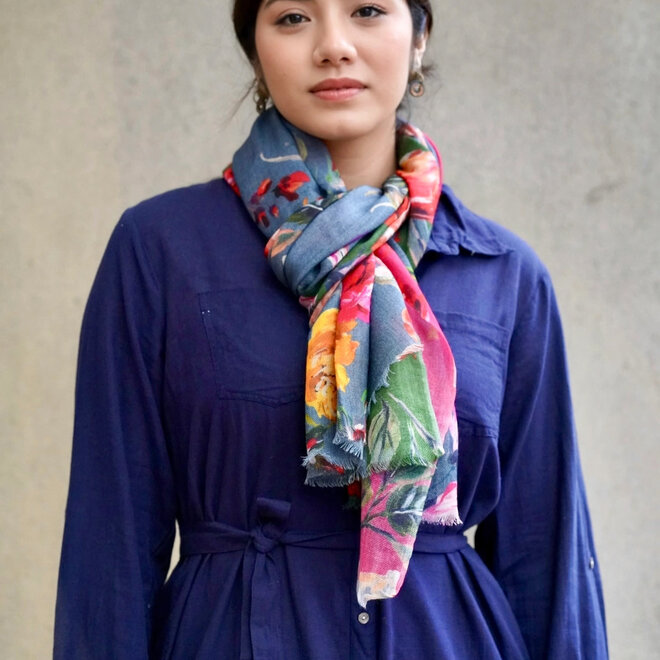 Wool & Silk Scarf Estelle