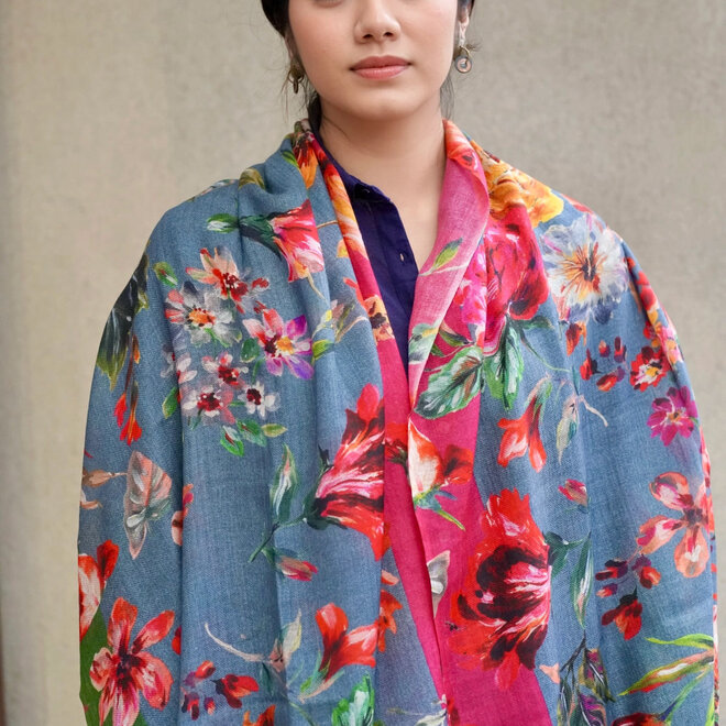 Wool & Silk Scarf Estelle