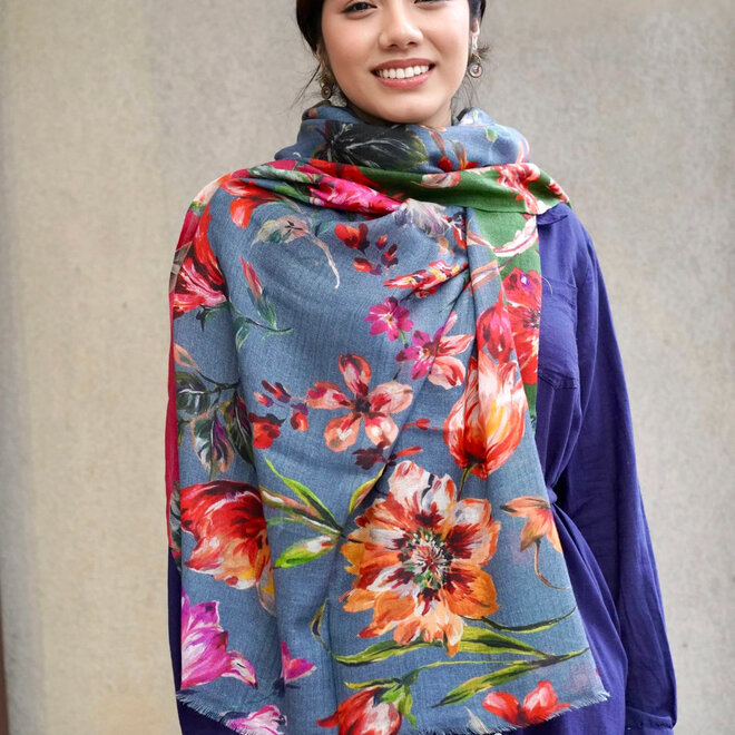 Wool & Silk Scarf Estelle