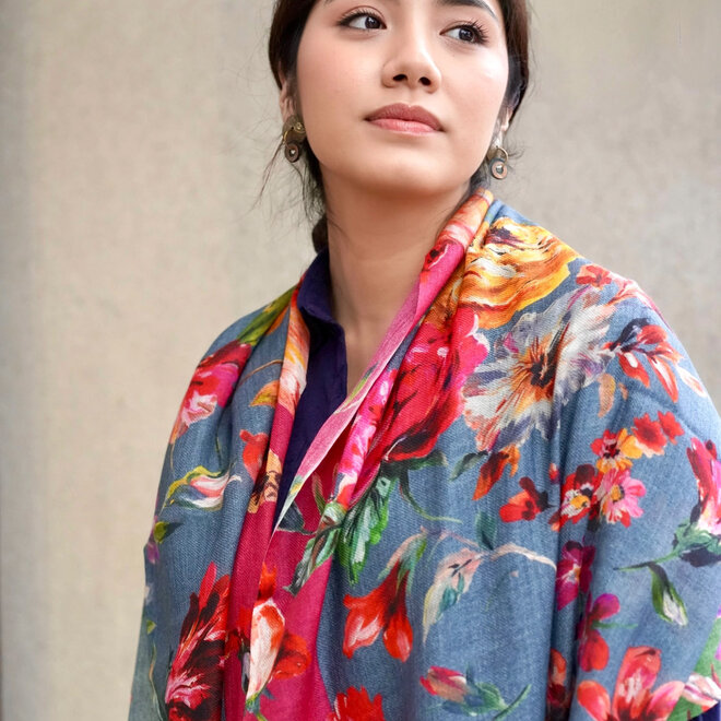 Wool & Silk Scarf Estelle